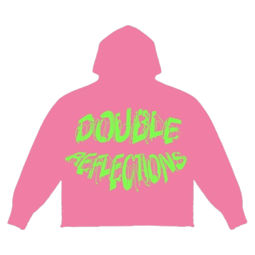 Pink Ski Cropped Hoodie