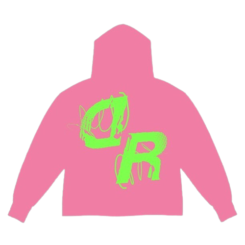 Pink Ski Cropped Hoodie